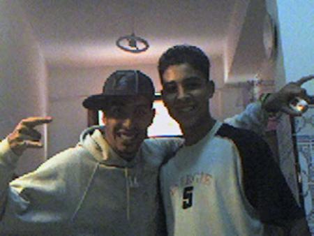 me and brother anouar